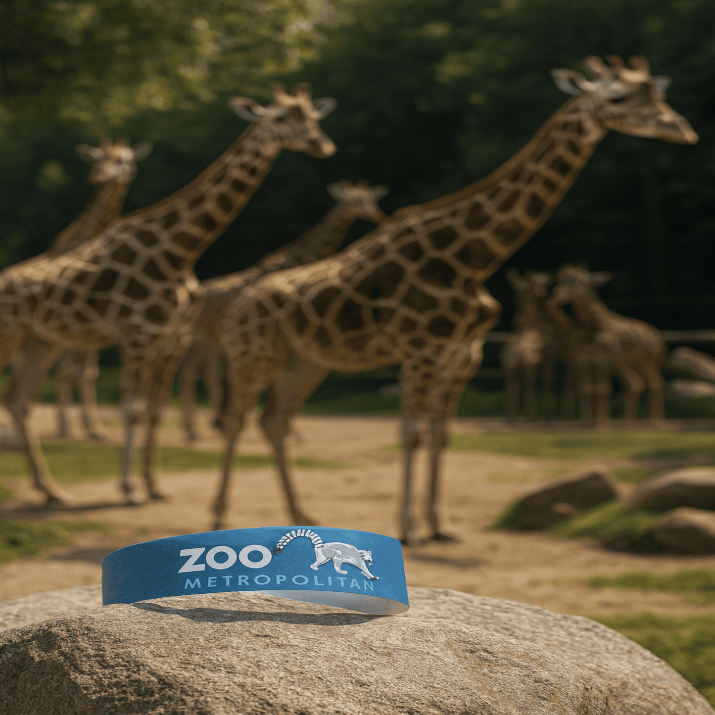 A photo of Colour-printed paper wristbands from JM Band®. Purchase Paper wristbands in full colour print here.