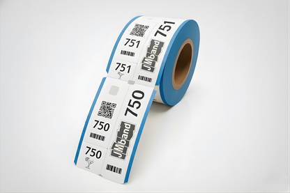 Εισιτήρια βεστιάριου 3 τεμαχίων με εκτύπωση