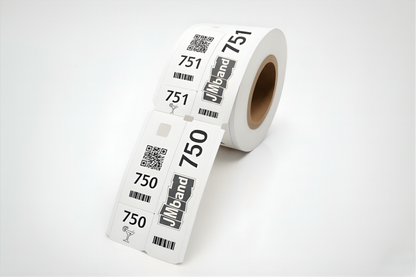 Εισιτήρια βεστιάριου 3 τεμαχίων με εκτύπωση