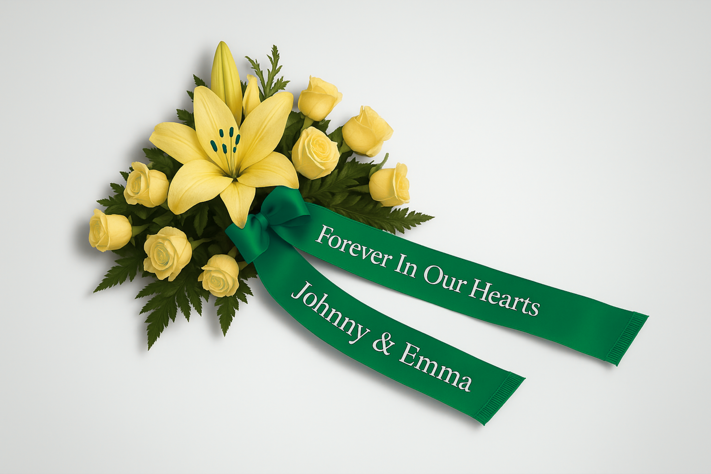 Bouquet Ribbon with Print