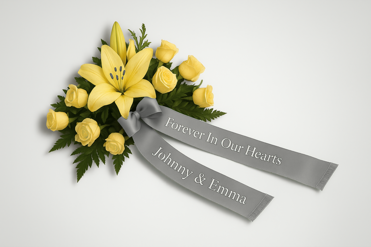 Bouquet Ribbon with Print