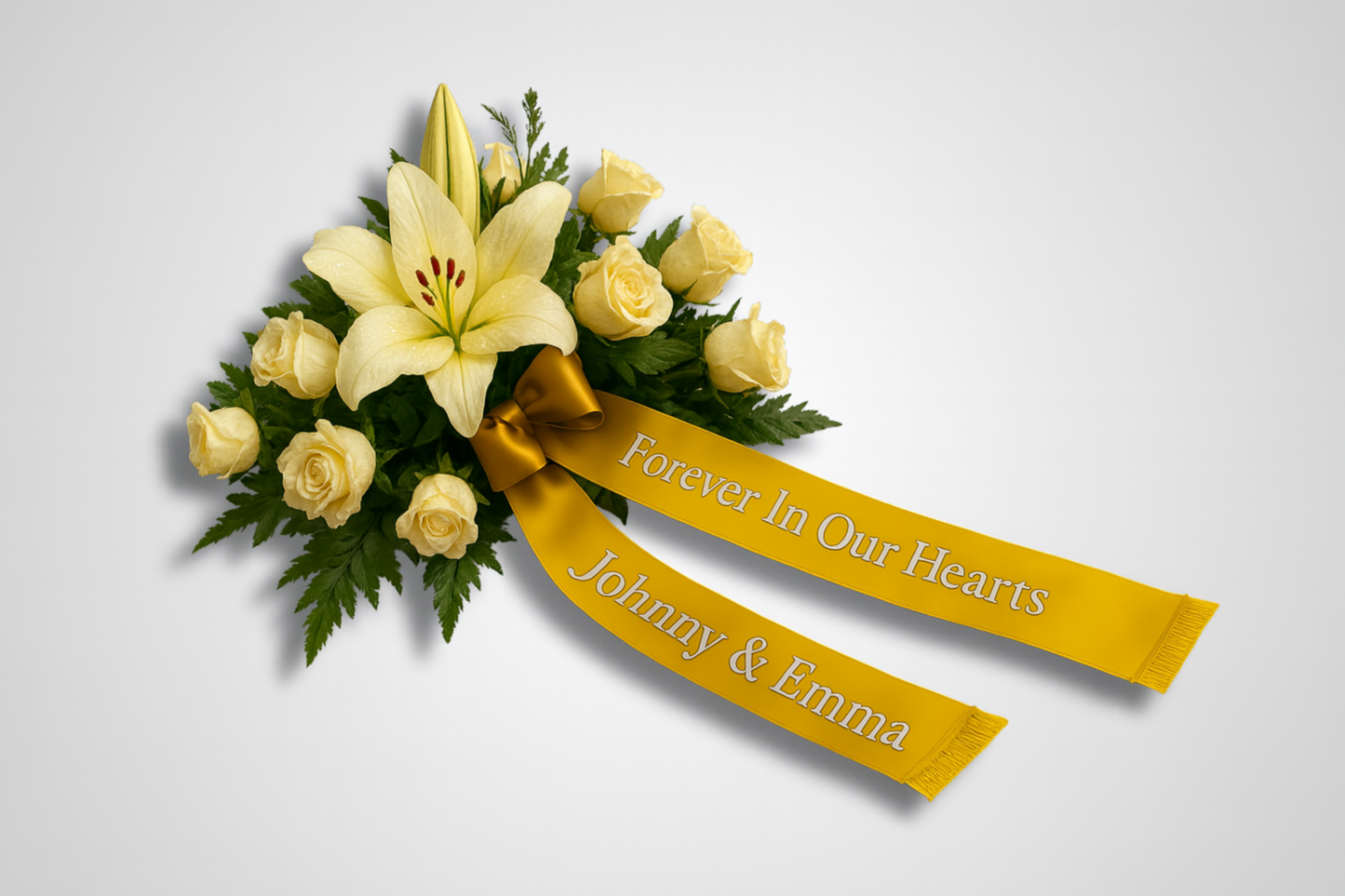 Bouquet Ribbon with Print