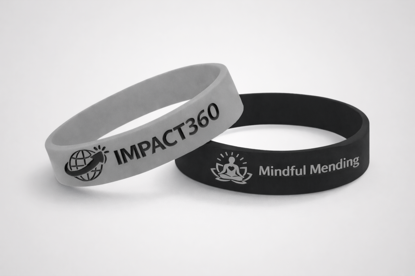 Colour-Debossed Silicone Wristbands Silicone wristbands JM Band® 