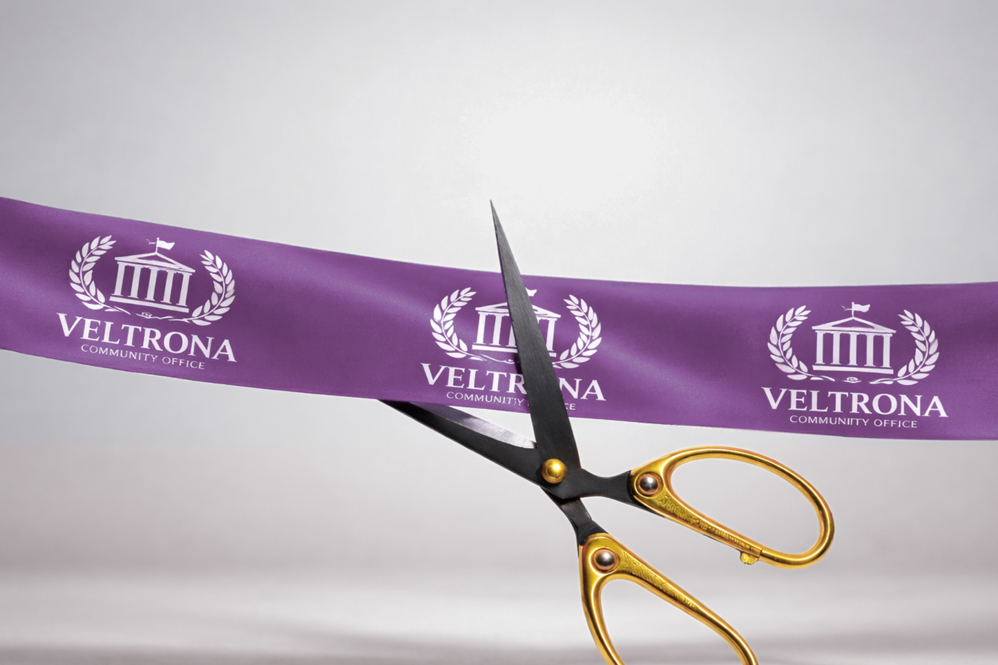 Κορδέλα Εγκαινίων ECO Σατέν με Τύπωμα - Ενημερωθείτε