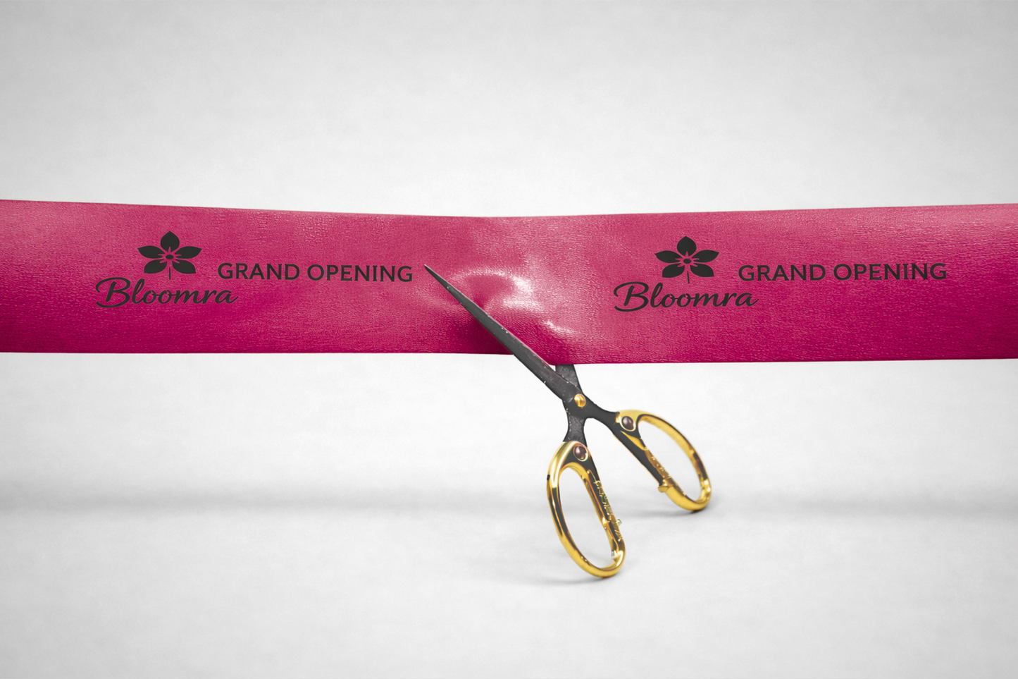 Κορδέλα εγκαινίων με εκτύπωση