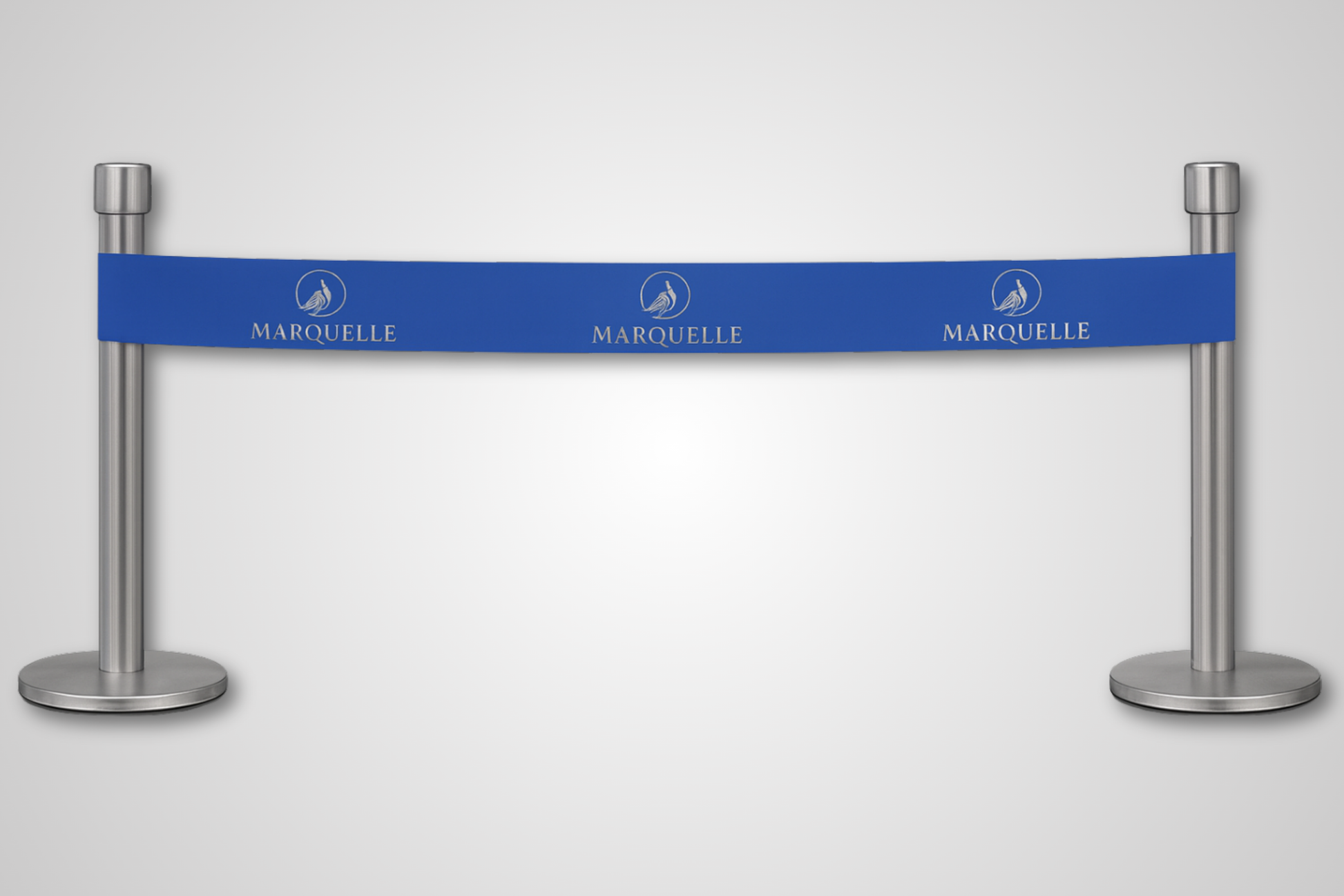 A photo of Inauguration Ribbon with Print - Inquire from JM Band®. Purchase ribbon in blue here.