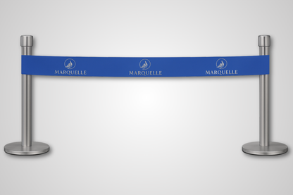 A photo of Inauguration Ribbon with Print - Inquire from JM Band®. Purchase ribbon in blue here.