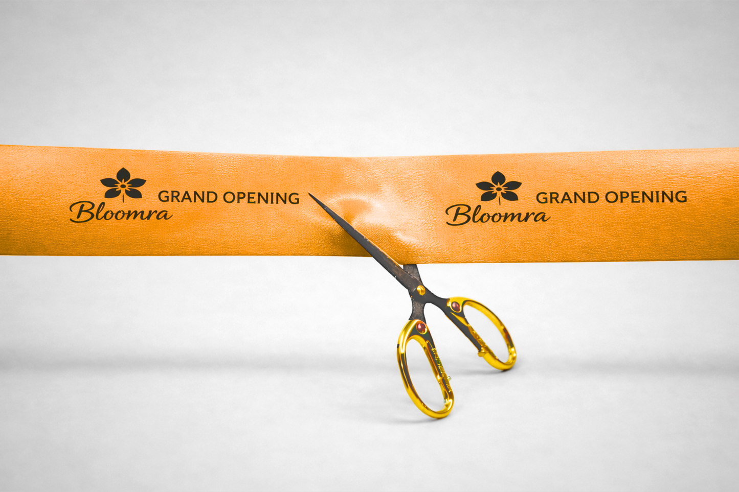 Κορδέλα εγκαινίων με εκτύπωση