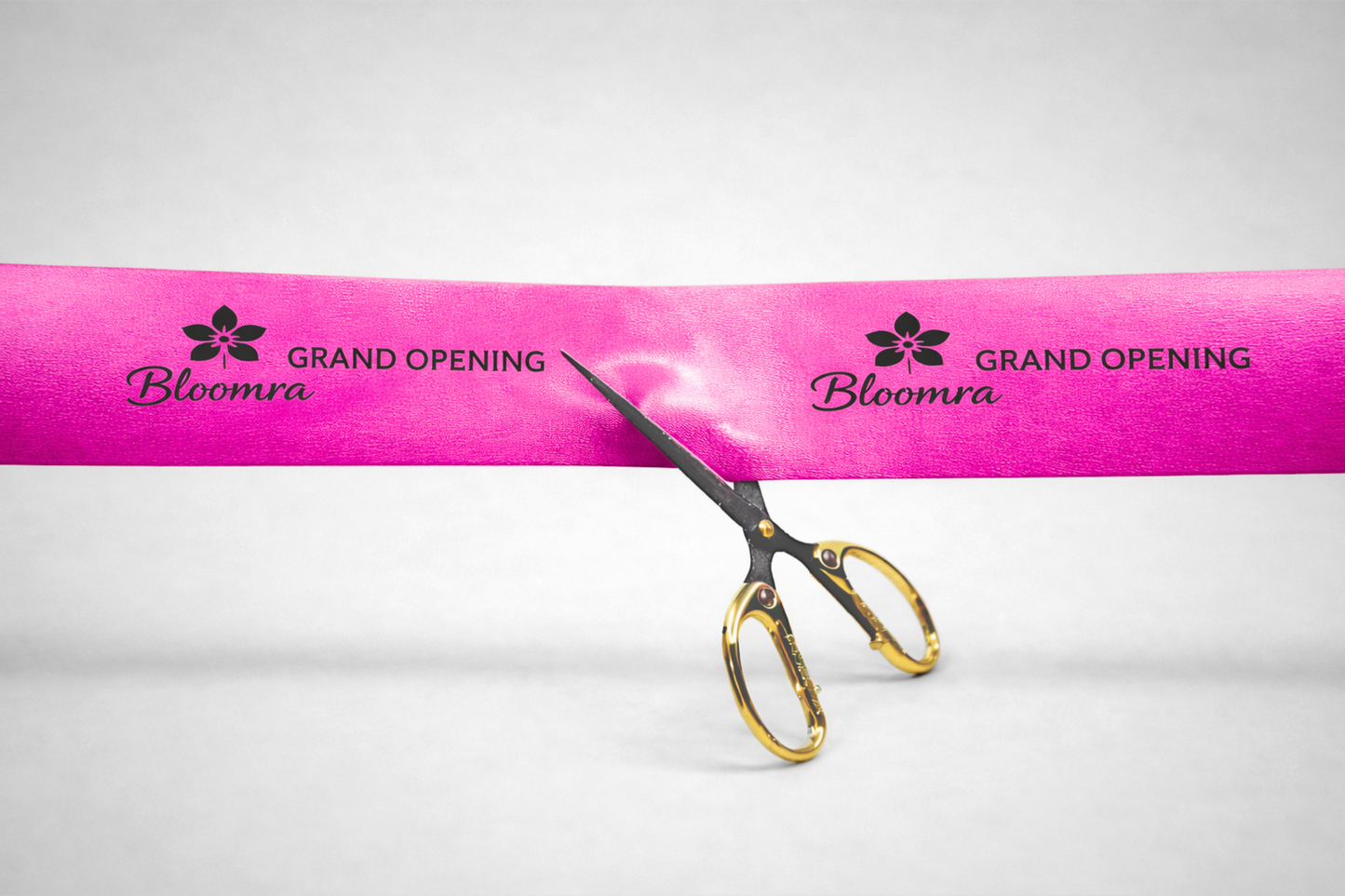 Κορδέλα εγκαινίων με εκτύπωση