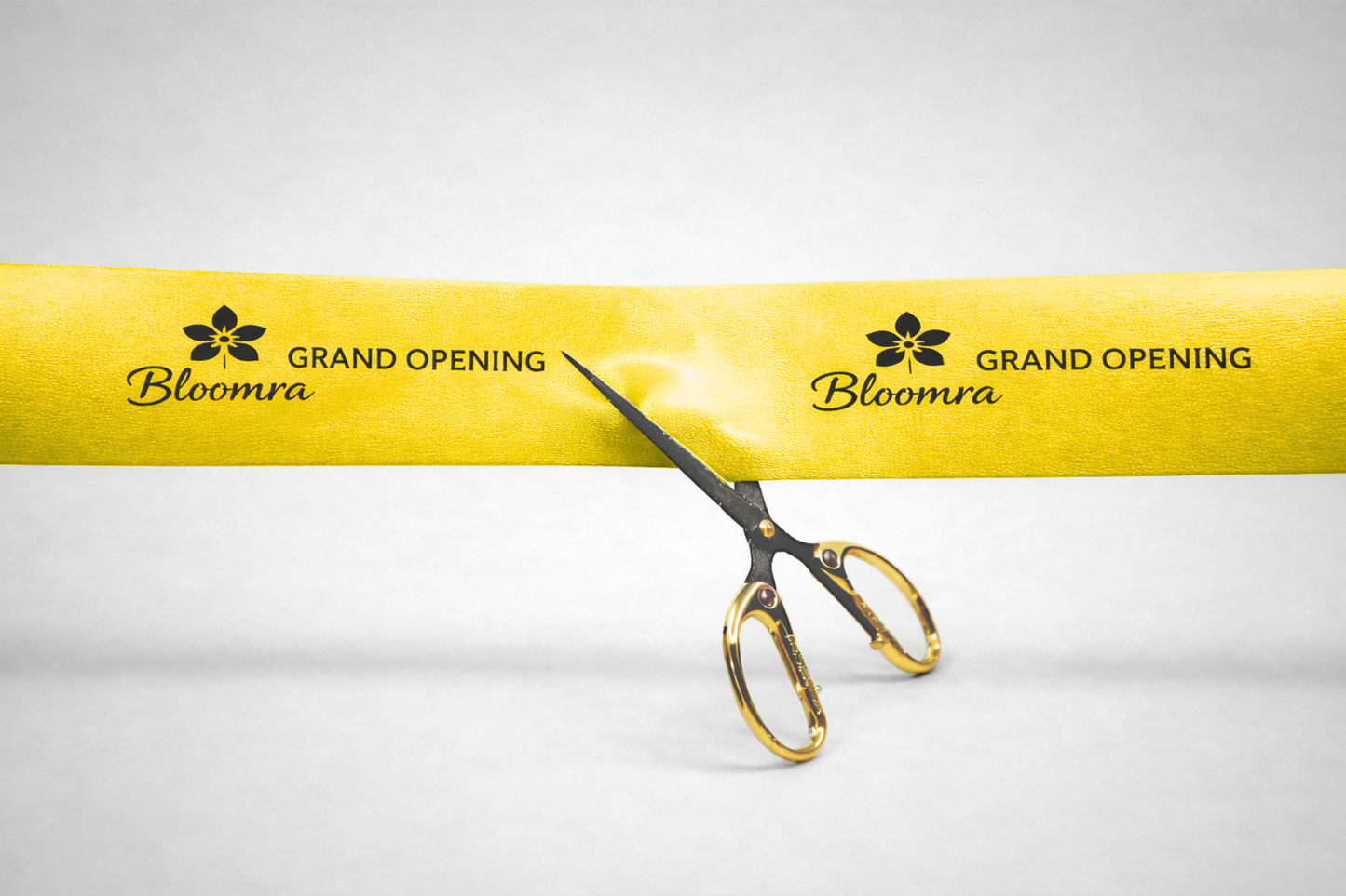 Κορδέλα εγκαινίων με εκτύπωση