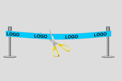 Inauguration Ribbon with Print - Inquire Ribbon JM Band® 