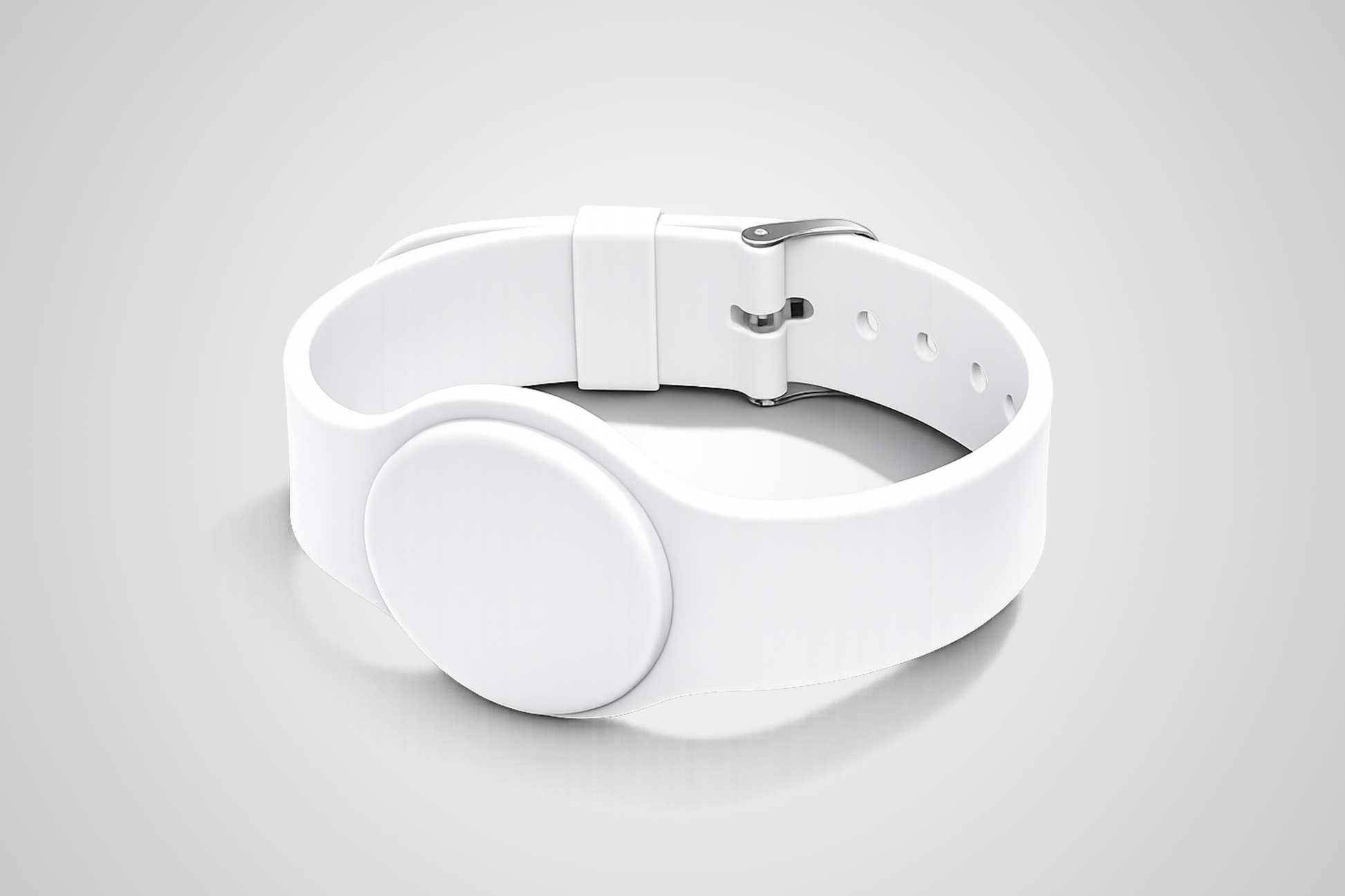 Βραχιόλι σιλικόνης με NFC και λουράκι από την JM Band®